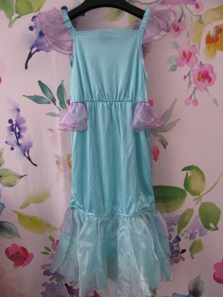 Kostým na karneval-malá mořská víla ariel,