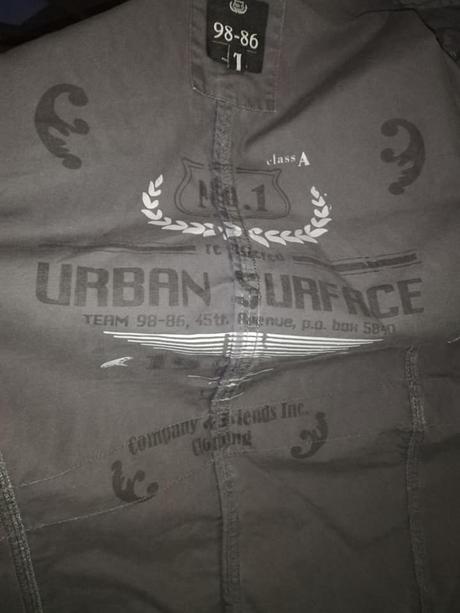 Bavlněná pánská bunda urban surface vel. l, l