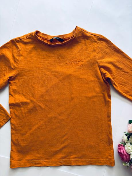 Triko oranžové- v.7/8 let, george,128