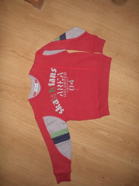 Teplejší mikinka zn. fashion land č.81, 104