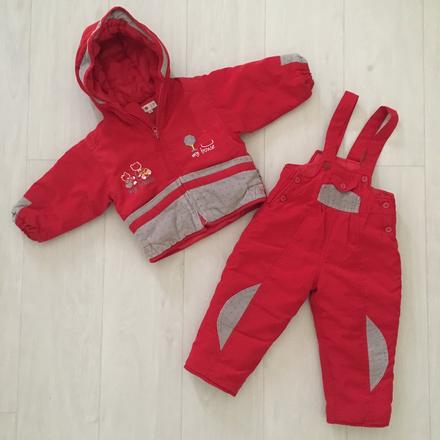 Zimní komplet - bunda a oteplovačky (2 roky), 92
