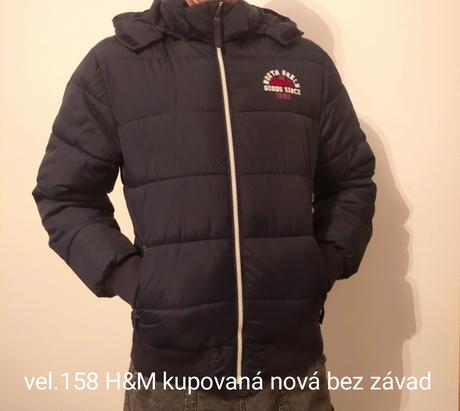 Zimní bunda 158 h&m, h&m,158
