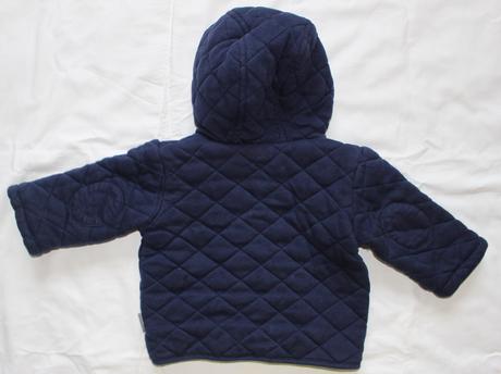 Bi16. bavlněný podzimní kabátek 3-6 měs., nutmeg,68