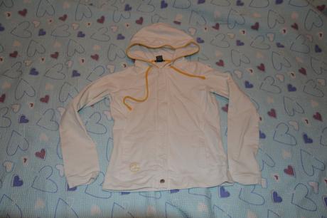 158 164 bílá mikina kenvelo vel. s, kenvelo,164