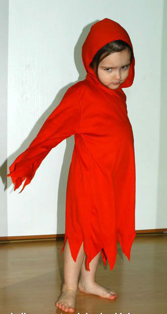 Karnevalový kostým čertík, čertice, strašidlo...,