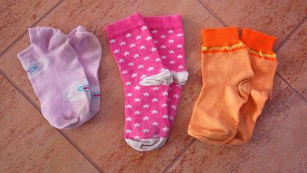 Dívčí ponožky - 3 páry, 25