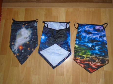 Nákrčník i rouška vesmír šátek,