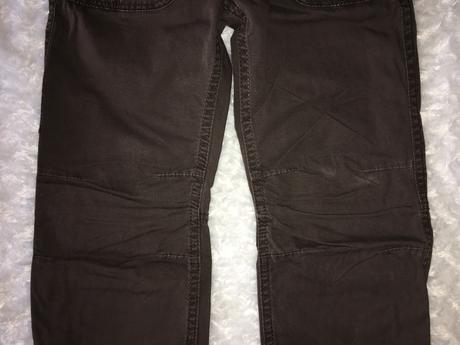 Hnědé kalhoty h&m, h&m,110