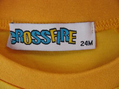 Krásné žluté bavlněné tričko se zajíčkem, 92