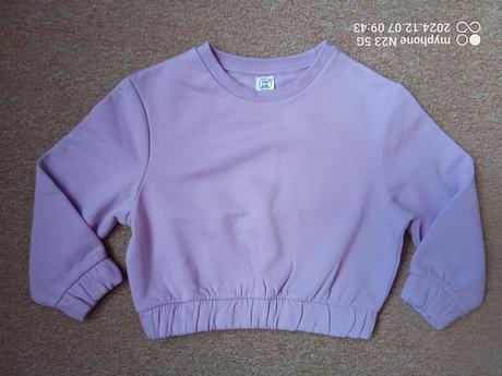 Crop-top mikina zn."little kids" vel."122", 122