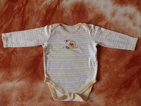 Sada tří body s dlouhým rukávem - medvídek pú, disney,86