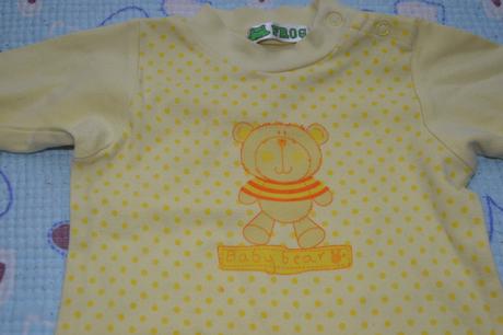 Silnější bavlněné body dl rukáv frog, frog,86