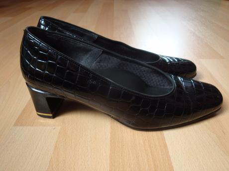 Lodičky černé, vel. 38,5, 38