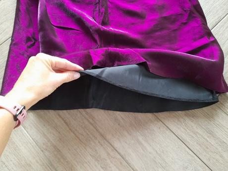 Fialové plesové šaty, yessica,34