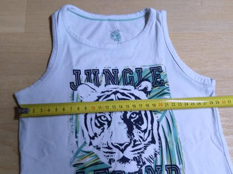 Tílko bílé s tygrem, lupilu,98