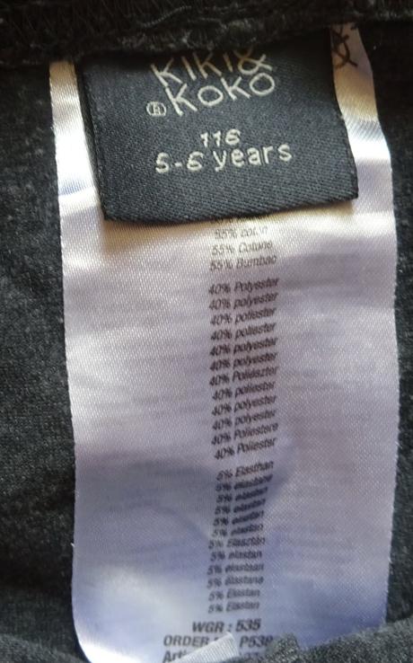 Antracitové legíny, kiki&koko,116