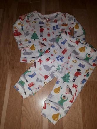 Bílé pyžamo 62 mini boden, mini boden,62