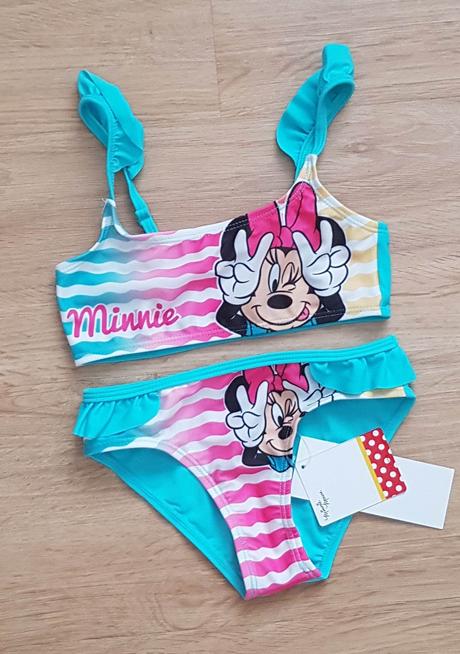 Dvoudílné plavky minnie, disney,104