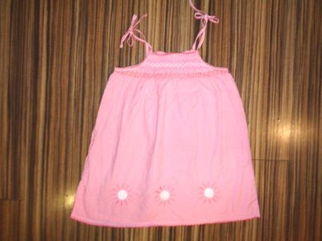 Krásné růžové vyšívané šaty, kiki&koko,92