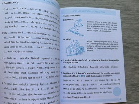 Vyplňovací sešity - 3. a 4. třída - matematika, čj,