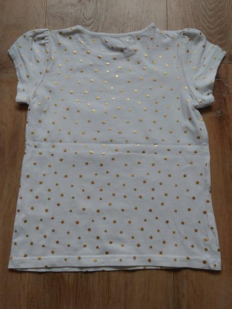 Krásné tričko s flitry, lindex, top stav, vel 110, lindex,110