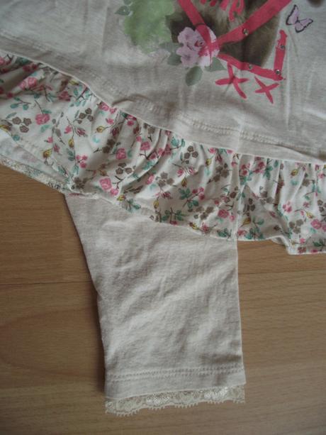 Komplet tuniky a legínek s králíčkem, f&f,104