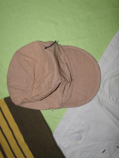 4+1ks balík košile, vesta, kalhoty, triko, v.68, 68–80