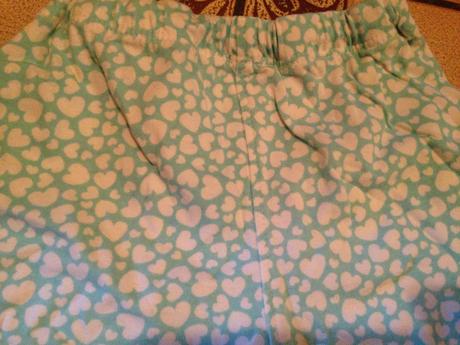 Dívčí kraťasy srdíčka vel. 74 - 80, f&f,74