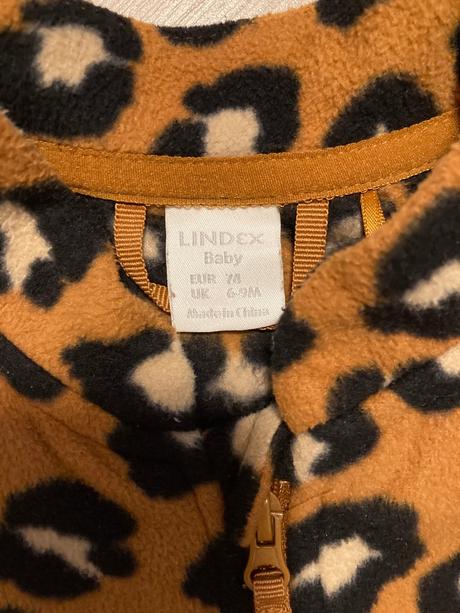 Lindex fleesová souprava + čepice nová, v. 74, lindex,74