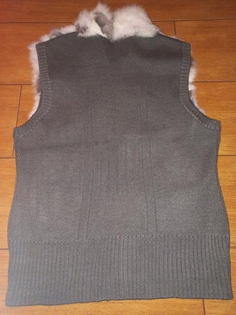 Vesta s kožíškem, m