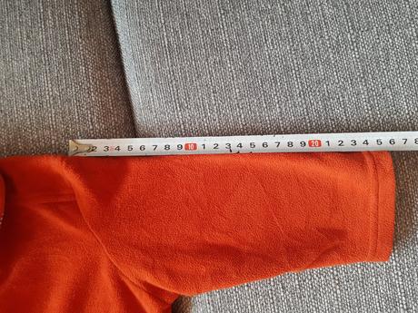 Fleesová mikina, značka ani velikost neuvedena., 68