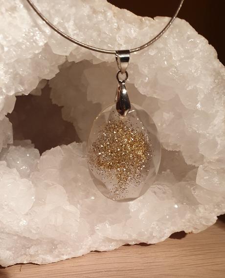 Přívěsek ovál střední, 