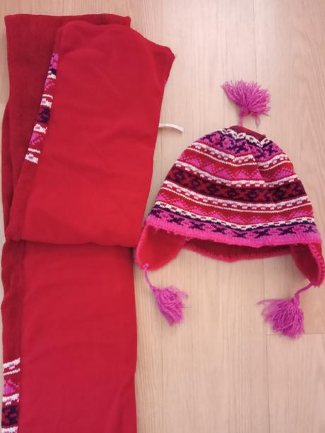 Čepice + šála, tchibo,128