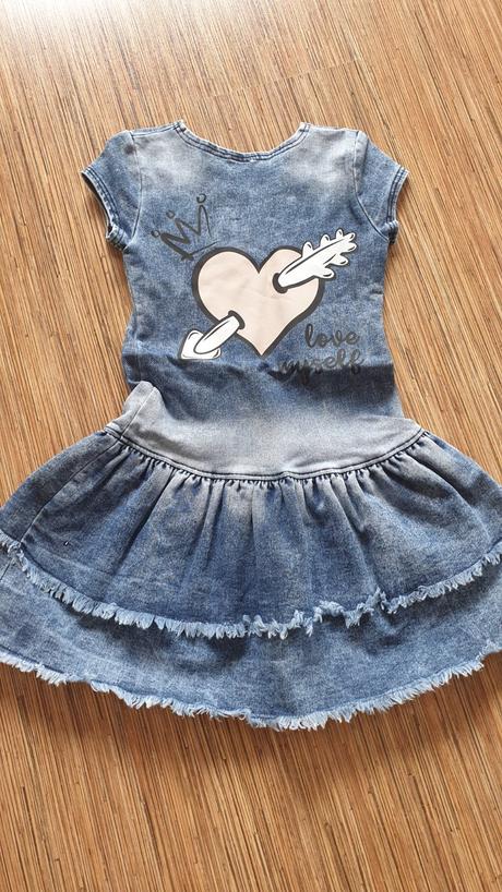 Riflové šaty vel.116122, 116