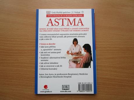 Kniha - astma - informace a rady lékaře, 