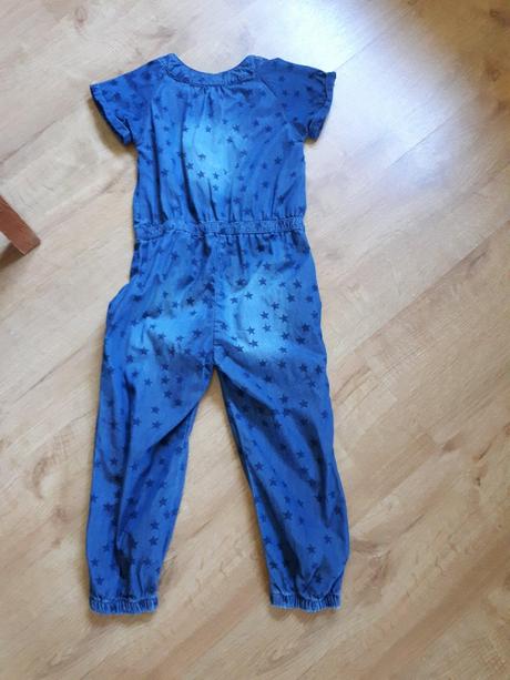 Luxusní hvězdičkový overal - odlehčená džínovina, next,110