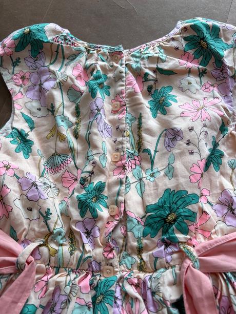 Ob/ šaty meruňkové - v.6/7 let, marks & spencer,122