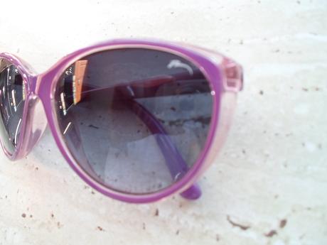 Růžové fialové brýle relax,