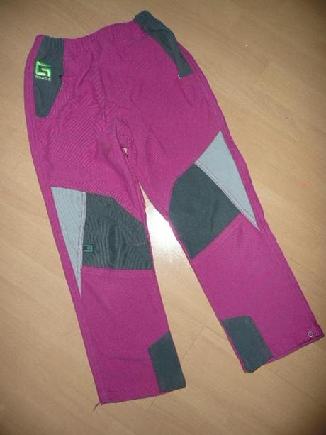 Kalhoty outdoor 6/7 let tepláky, 122