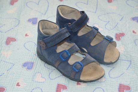 Kožené zdravotní sandály sandálky, essi,32