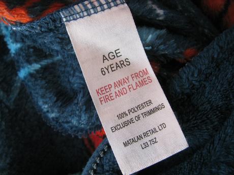 Spací fleecový overal matalan, matalan,116