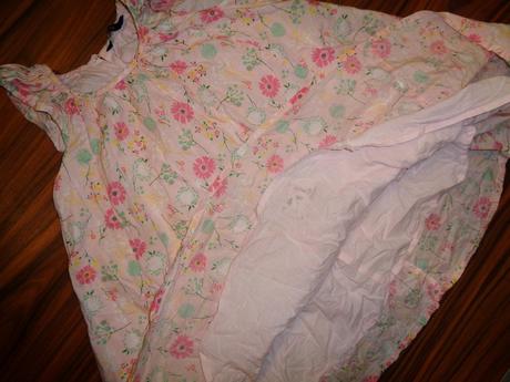 Krásné růžové květované šaty, george,116