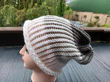 Pletené spadlé čepice (různé barvy), 36 - xxxl