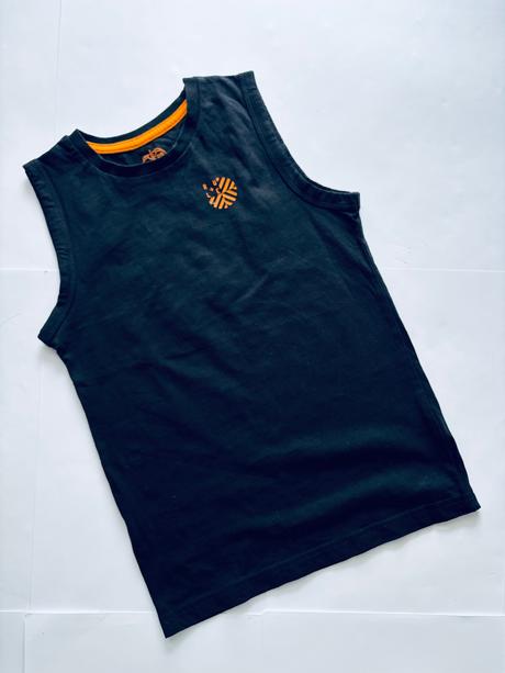 Tílko černé letní - v.7/8 let, f&f,128