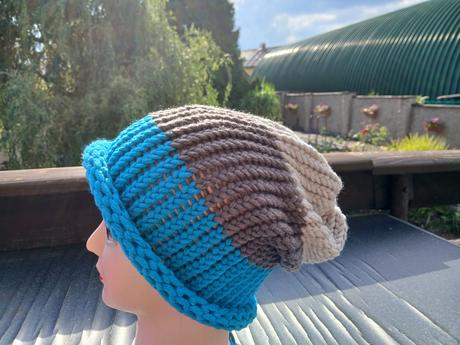 Pletené spadlé čepice (různé barvy), 36 - xxxl