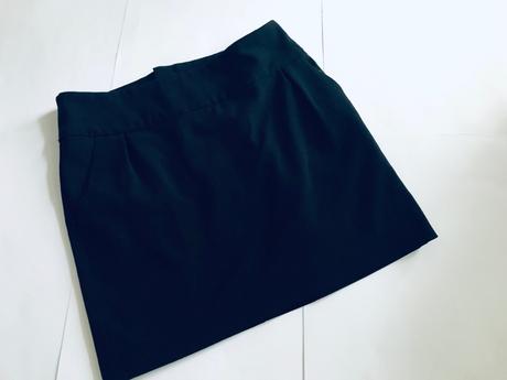 Sukně černá mini - v.12 let, 152