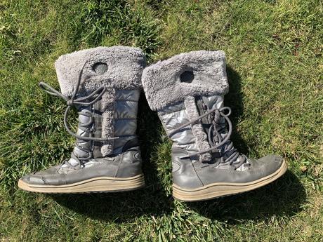 Boty & stříbrné sněhulky baťa vel. 34, baťa,34