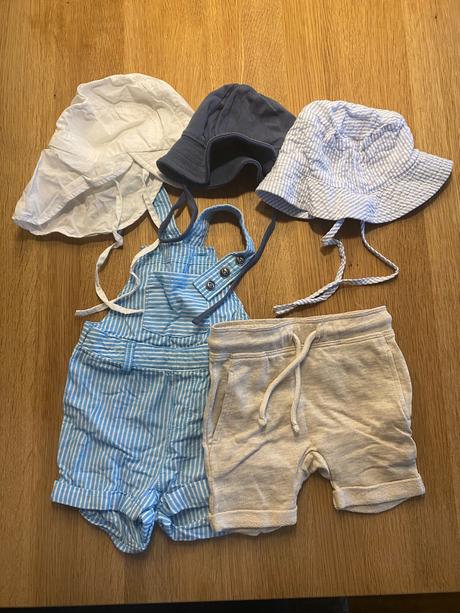 Balíček letního oblečení vel. 68, 68–80