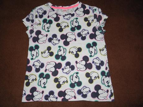 Tričko s mickey mousem zn. disney vel.134/140, disney,134