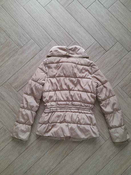 Krémová zimní bunda, reserved,36